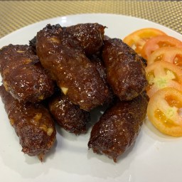 Baked Homemade Skinless Longganisa