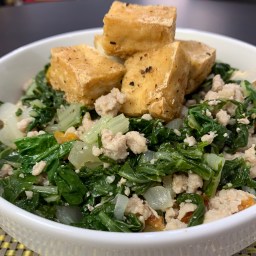 Guisadong Pechay at Tokwa